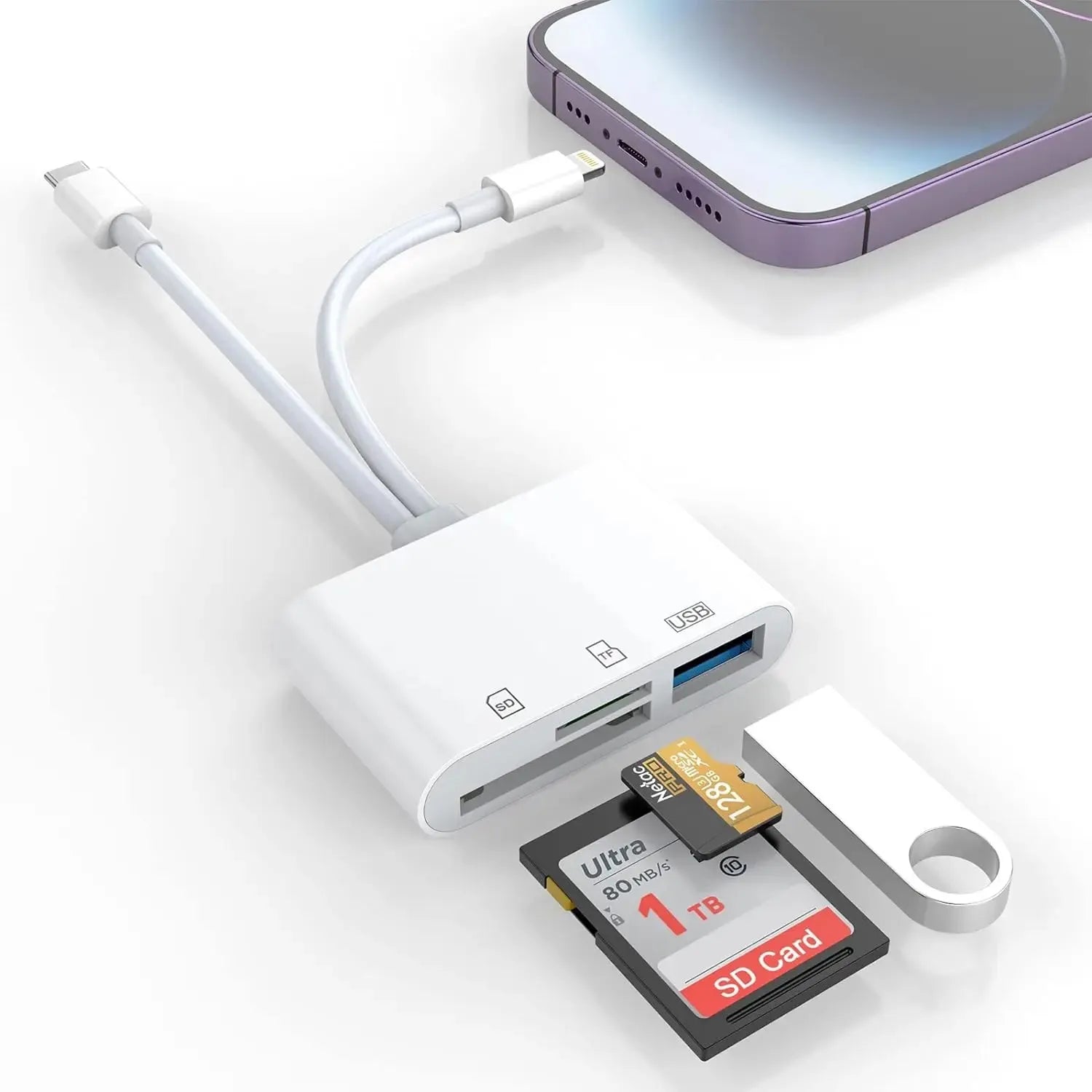 Lecteur de carte SD / TF / USB - Haute vitesse