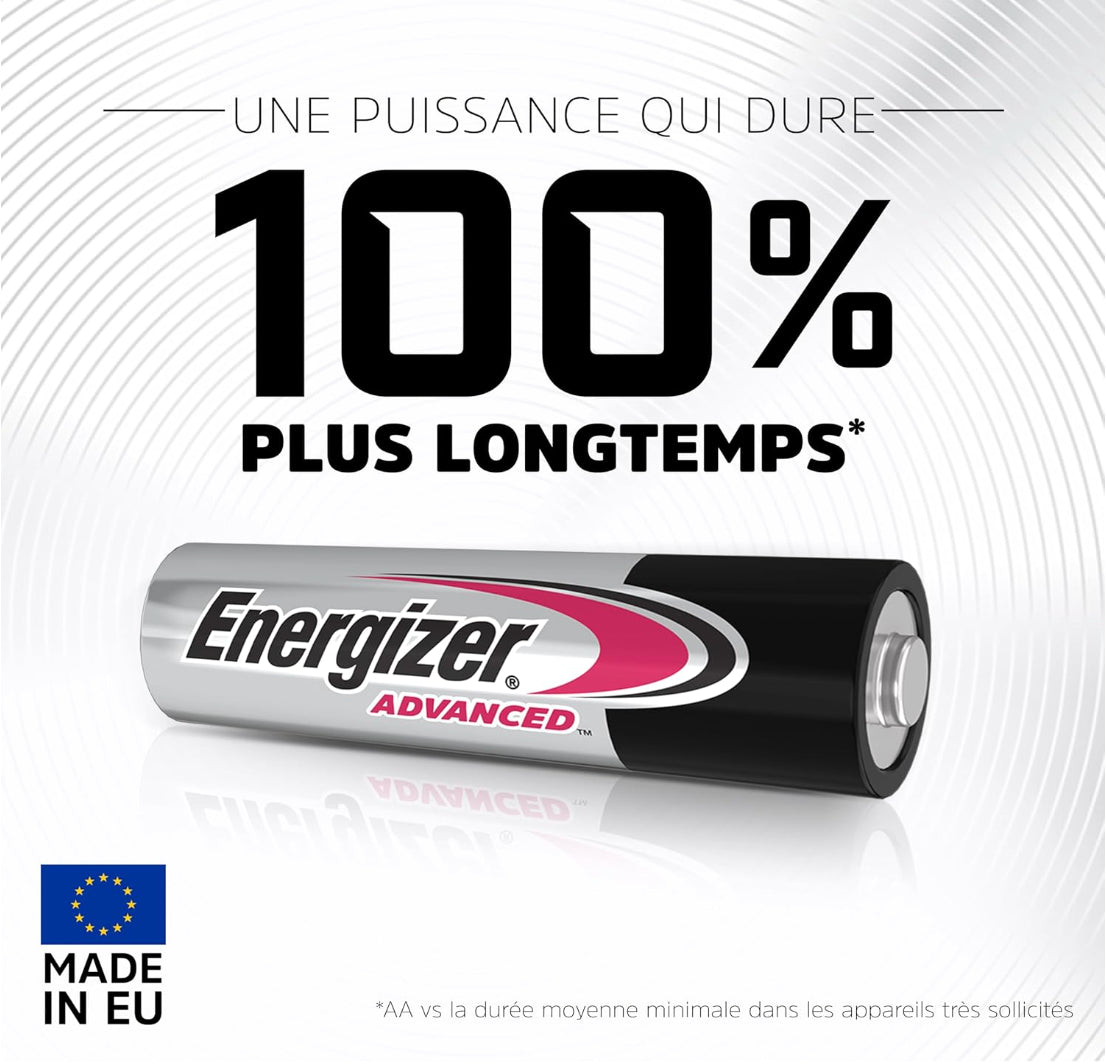 Piles alcalines AA x12 - Energizer